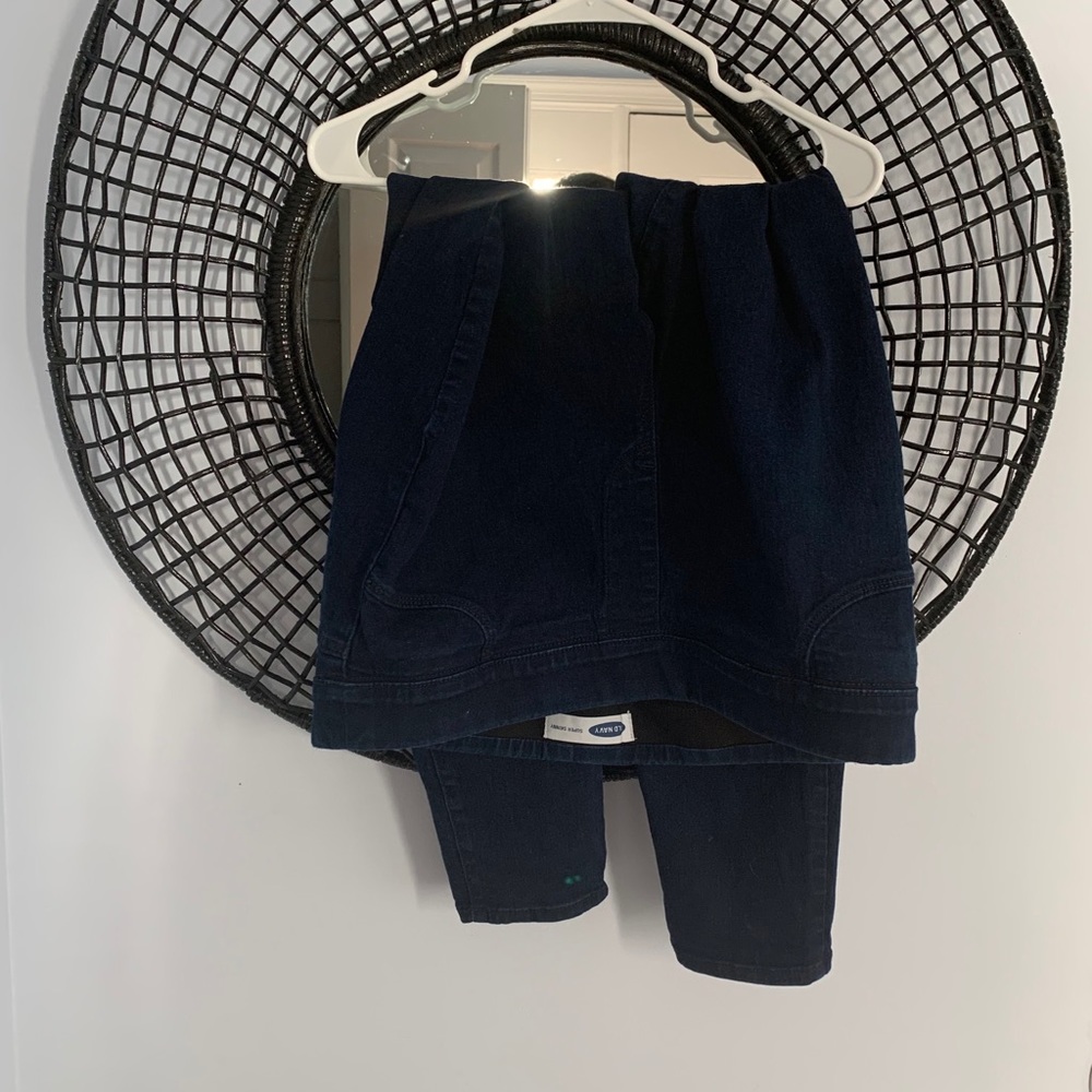Old Navy dark denim  skinny jeggings